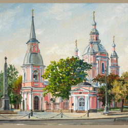 Jigsaw puzzle: St. Andrew's Cathedral. St. Petersburg