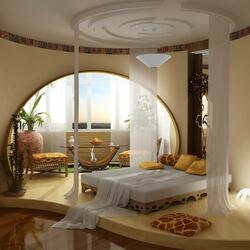 Jigsaw puzzle: Bedroom in Moroccan style