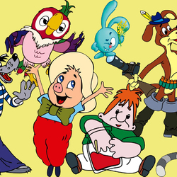 Jigsaw puzzle: Favorite cartoon characters