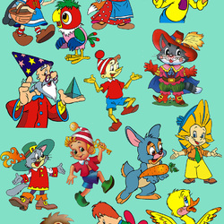 Jigsaw puzzle: Favorite cartoon characters