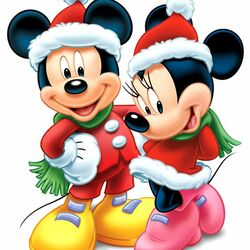 Jigsaw puzzle: Mickey and Minnie's Christmas Holidays