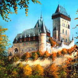 Jigsaw puzzle: Karlštejn Castle