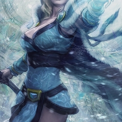 Jigsaw puzzle: Crystal maiden