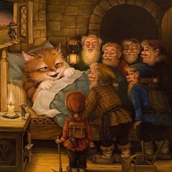 Jigsaw puzzle: Seven Dwarfs and ...