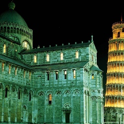 Jigsaw puzzle: Falling tower. Pisa. Italy