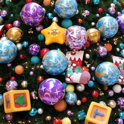Jigsaw puzzle: Christmas tree