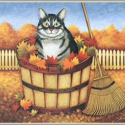 Jigsaw puzzle: Autumn cleaning