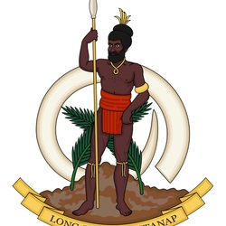 Jigsaw puzzle: Coat of arms of Vanuatu