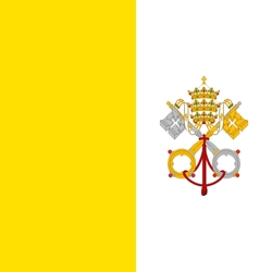 Jigsaw puzzle: Vatican flag