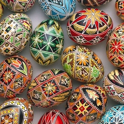 Jigsaw puzzle: Easter eggs