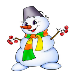 Jigsaw puzzle: Funny snowman