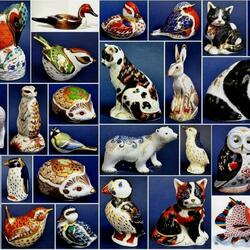 Jigsaw puzzle: Collage of figurines