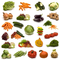 Jigsaw puzzle: Vegetable diet