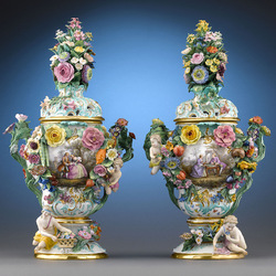 Jigsaw puzzle: Meissen porcelain