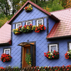 Jigsaw puzzle: House in Germany