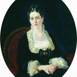 Jigsaw puzzle: Portrait of Countess E.P. Sheremetyeva