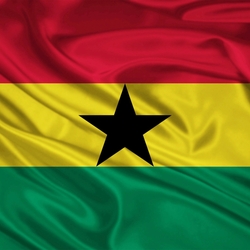 Jigsaw puzzle: Flag of the Republic of Ghana
