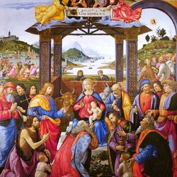 Jigsaw puzzle: Adoration of the Magi
