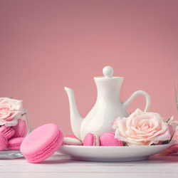 Jigsaw puzzle: Pink sweets