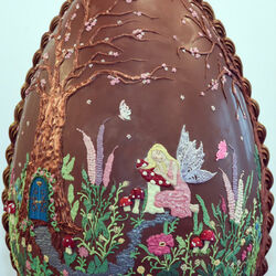 Jigsaw puzzle: Chocolate egg for Easter