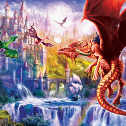 Jigsaw puzzle: Dragon Kingdom