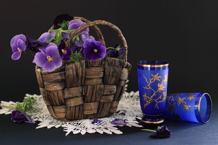 Jigsaw puzzle «Still life with violas» solve jigsaw puzzles online PuzzleIt