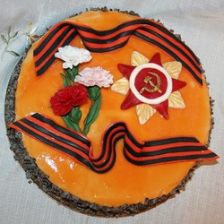 Jigsaw puzzle: Victory Day cake