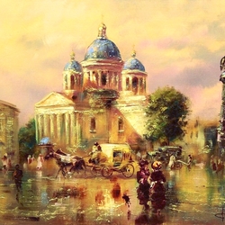 Jigsaw puzzle: Petersburg sketches