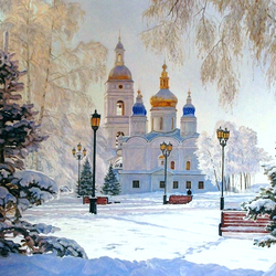 Jigsaw puzzle: Sophia Cathedral of the Assumption