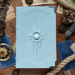 Jigsaw puzzle: Turquoise blind grimoire
