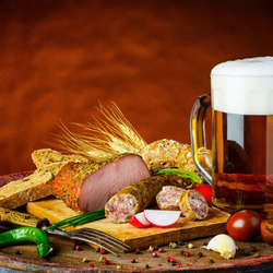 Jigsaw puzzle: Beer snacks