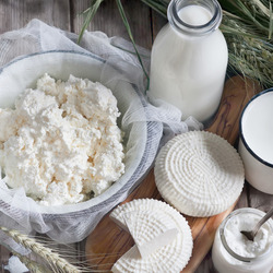 Jigsaw puzzle: Milk and cheese
