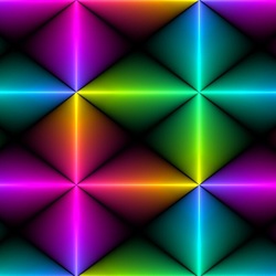 Jigsaw puzzle: Colored grid