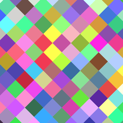 Jigsaw puzzle: Multicolor squares