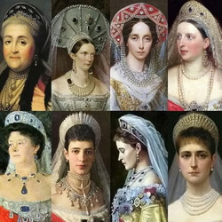 Jigsaw puzzle: Ladies of the House of Romanov