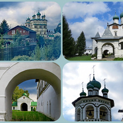 Jigsaw puzzle: Nikolo-Vyazhischsky Convent
