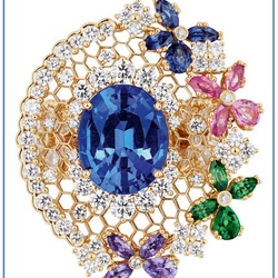 Jigsaw puzzle: Dior Dentelle Popeline ring