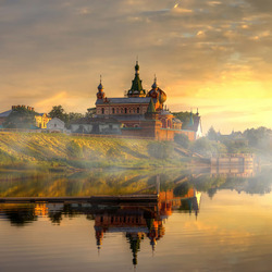 Jigsaw puzzle: Nikolsky Monastery in Staraya Ladoga