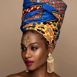 Jigsaw puzzle: African beauty