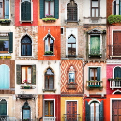 Jigsaw puzzle: Venice windows