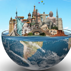 Jigsaw puzzle: Travel the world