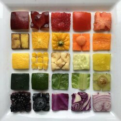 Jigsaw puzzle: Colorful food