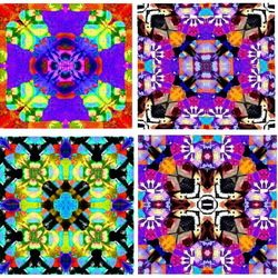 Jigsaw puzzle: Whether a tile or a kaleidoscope