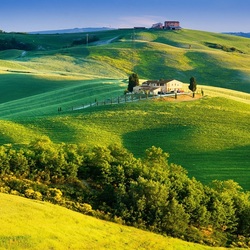 Jigsaw puzzle: Fields of Tuscany