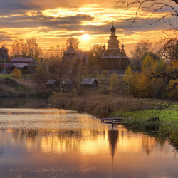 Jigsaw puzzle: Autumn in Suzdal