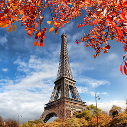 Jigsaw puzzle: Paris in autumn