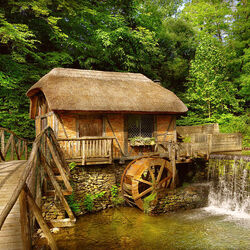 Jigsaw puzzle: Old mill