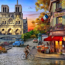 Jigsaw puzzle: Walks in Paris