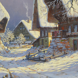 Jigsaw puzzle: Winter day