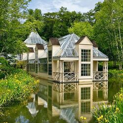 Jigsaw puzzle: Summer house by the lake